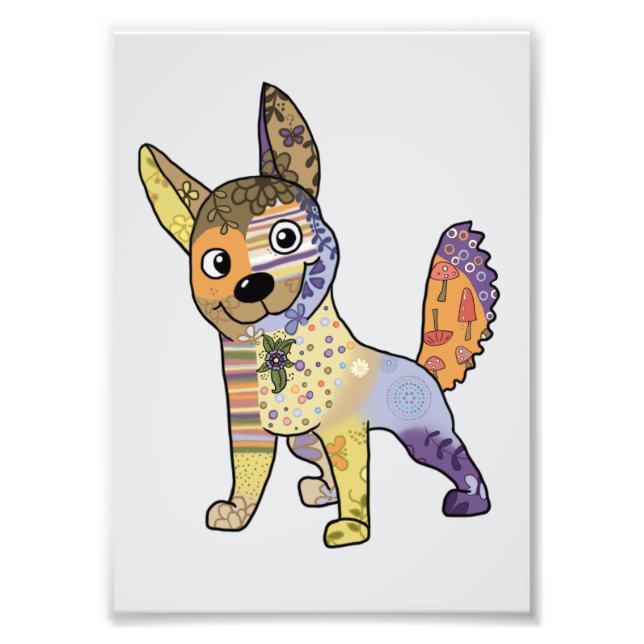 Foto Perro Variopinto (Frente)