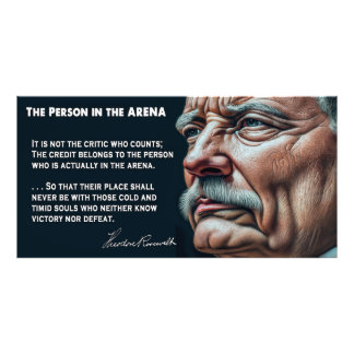 Foto Persona de Teddy Roosevelt en el discurso de ARENA
