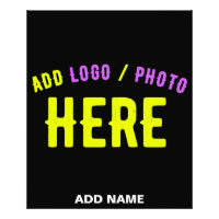 PERSONALIZABLE MODERNO ESTILO NEGRO VERIFICADO MAR
