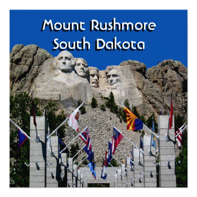 Foto Personalizable Mt Rushmore Souvenir (Frente)
