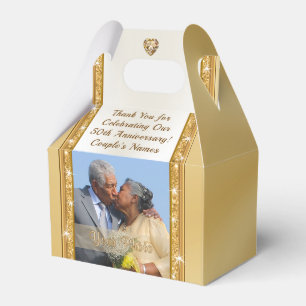 Foto personalizada, 50 años de favores, cajas