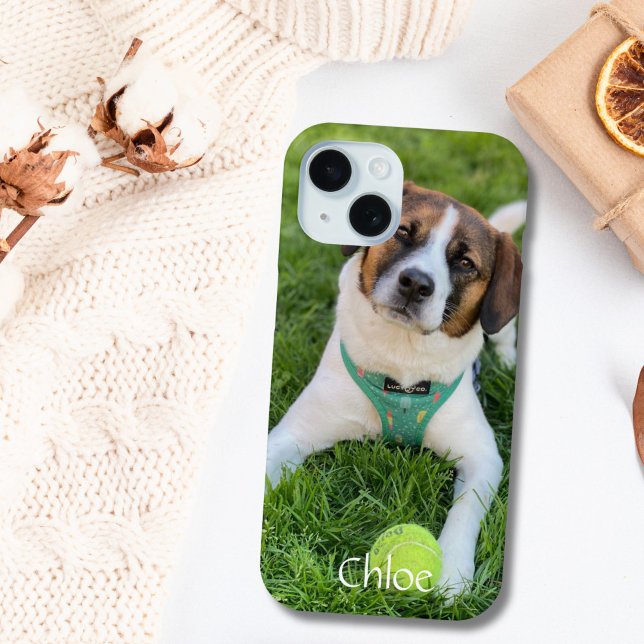 Foto personalizada Añadir su Funda de imagen-Mate  (Photo iPhone Case. Personalize it with name or text)