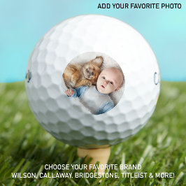 Foto personalizada Crear sus propias bolas de golf