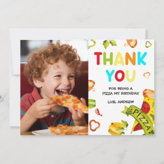 Foto Personalizada de Agradecimiento por la Pizza