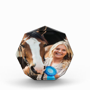 Foto personalizada de caballo de exposición de gan