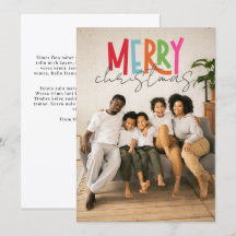 Foto personalizada de Feliz Navidad