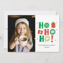 Foto personalizada de festividades en Ho Ho Ho Ho