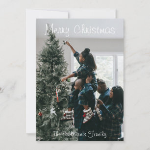 Foto personalizada de la familia de Navidades Pers
