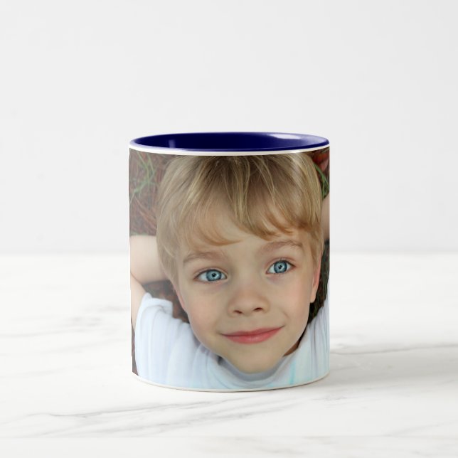Foto personalizada de la taza de café (Centro)