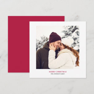 Foto personalizada de Navidad de Feliz