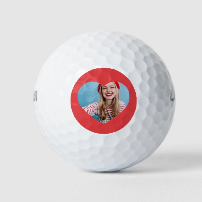 Foto personalizada de pelota de golf Golfer Gift i (Anverso)