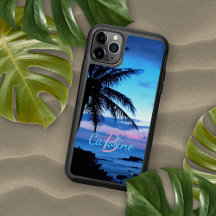 Foto personalizada de puesta de sol en la playa de