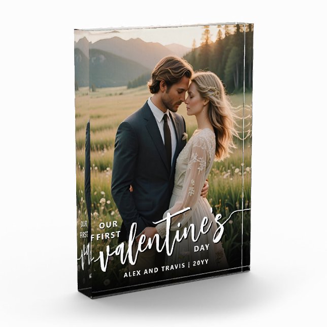 Foto personalizada de un primer El día de San Vale (Izquierda)