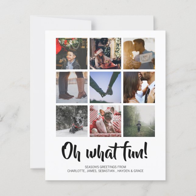 Foto personalizada del presupuesto Oh Qué Tarjeta  (Anverso)