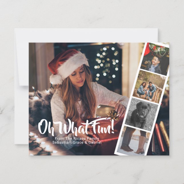 Foto personalizada del presupuesto Oh Qué Tarjeta  (Anverso)