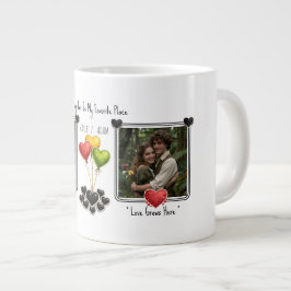 Foto personalizada en línea tazas de café del día