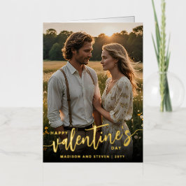 Foto personalizada Feliz Día de San Valentín elega