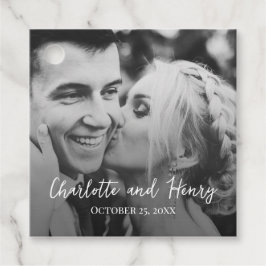 Foto Personalizada Gracias Boda Etiqueta De Regalo