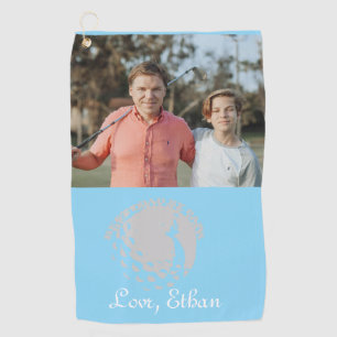 Foto Personalizada Mejor Papá Por Toalla De Golf P
