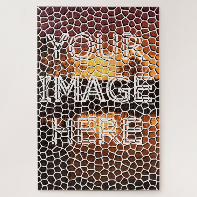 Foto personalizada Mosaic Jigsaw Puzzle (Vertical)