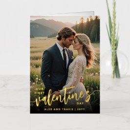 Foto personalizada Nuestro primer El día de San Va