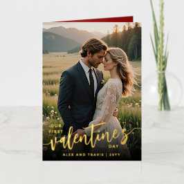 Foto personalizada Nuestro primer El día de San Va