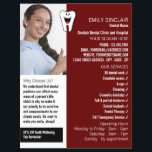 Foto personalizada, odontología, publicidad dentis<br><div class="desc">Fotos personalizadas,  Odontología,  Volante publicitario dentista por The Business Card Store.</div>