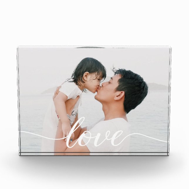 Foto personalizada que te amo a papá (Anverso)