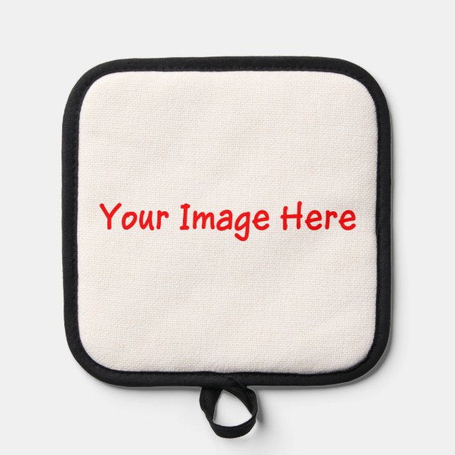 Foto personalizada Selfie Oven Mitt & Pot Holders (Anverso)