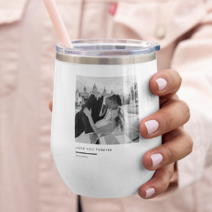 Foto personalizada – Te amo por siempre minimalist