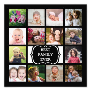 Foto Personalizado 14 Collage de imágenes mejor familia