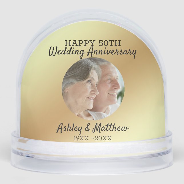 Foto personalizado 50° aniversario (Anverso)