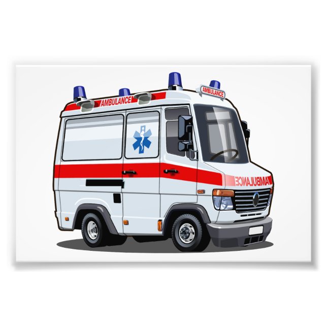 Foto Personalizado Ambulance Car (Frente)