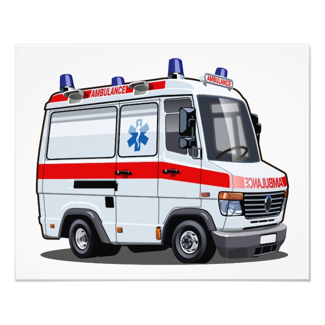 Foto Personalizado Ambulance Car (Frente)