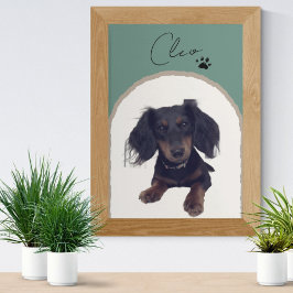 Foto Personalizado arte de retrato de Mascota de arco m