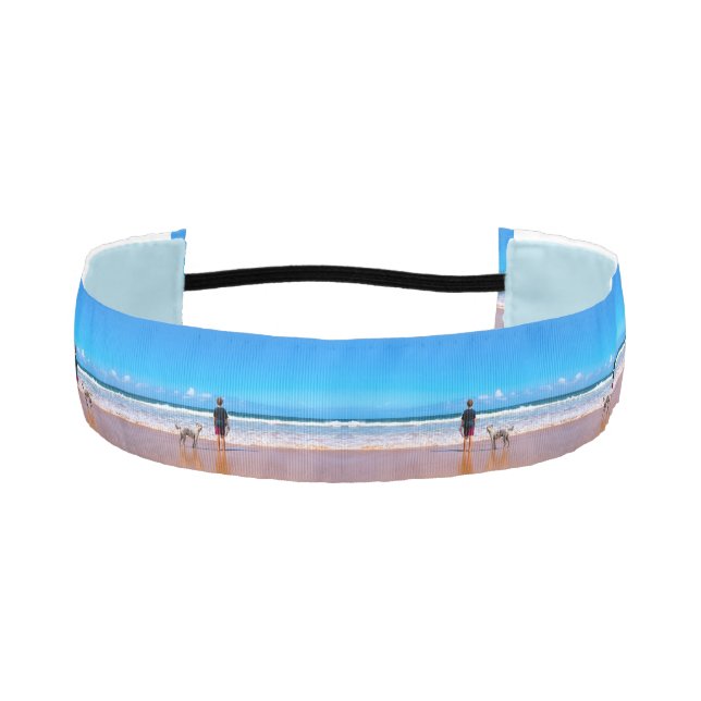 Foto personalizado Banda de cabeza atlética con tu (Anverso)