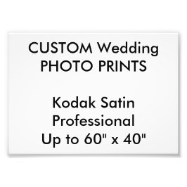 Foto Personalizado boda 7" x 5" Impresiones fotográfica