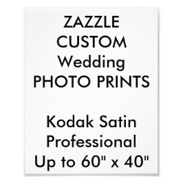 Foto Personalizado boda 8" x 10" Impresiones fotográfic