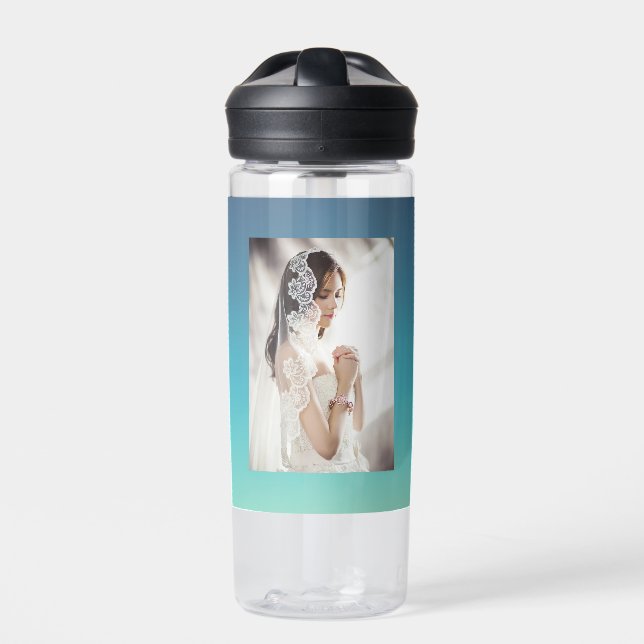 Foto personalizado Botella de agua personalizada (Delante)