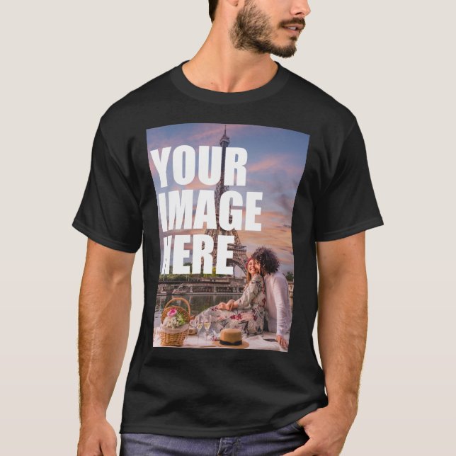 Foto personalizado camiseta personalizada  (Anverso)