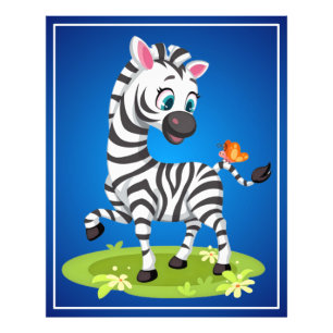 Foto Personalizado Cebra Bebé Cute-23960