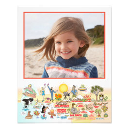 Foto personalizado con escena de SoCal