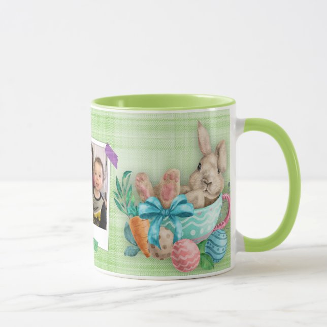 Foto personalizado Copa de Té Bunny de Pascua (Derecha)