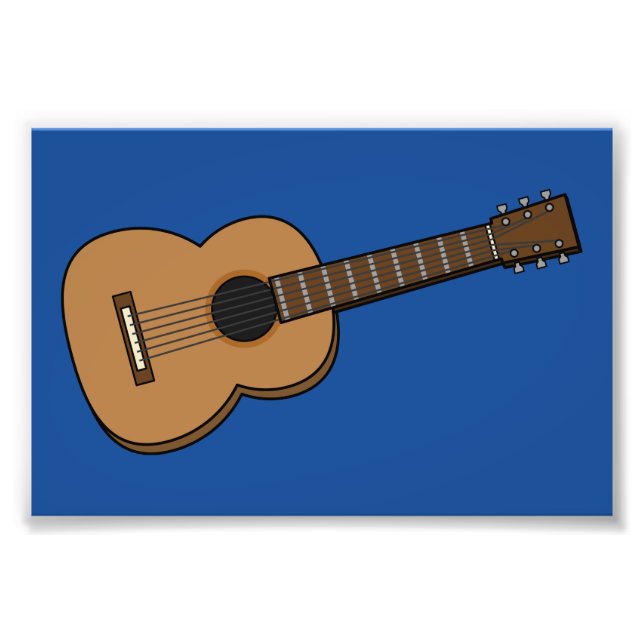 Foto Personalizado de guitarra (Frente)
