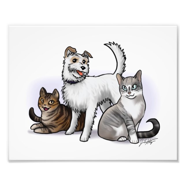 Foto Personalizado de impresión "familiar" (Frente)