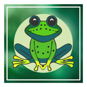 Foto Personalizado de rana verde