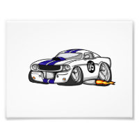 Personalizado del coche del músculo blanco - Elegi