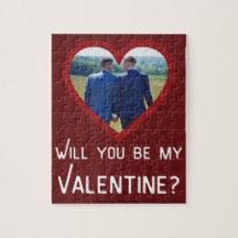 Foto personalizado del rompecabezas de San Valentí
