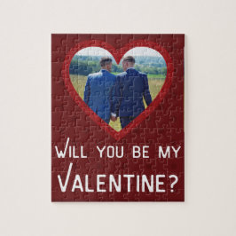Foto personalizado del rompecabezas de San Valentí