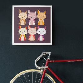 Foto Personalizado Fox colorido